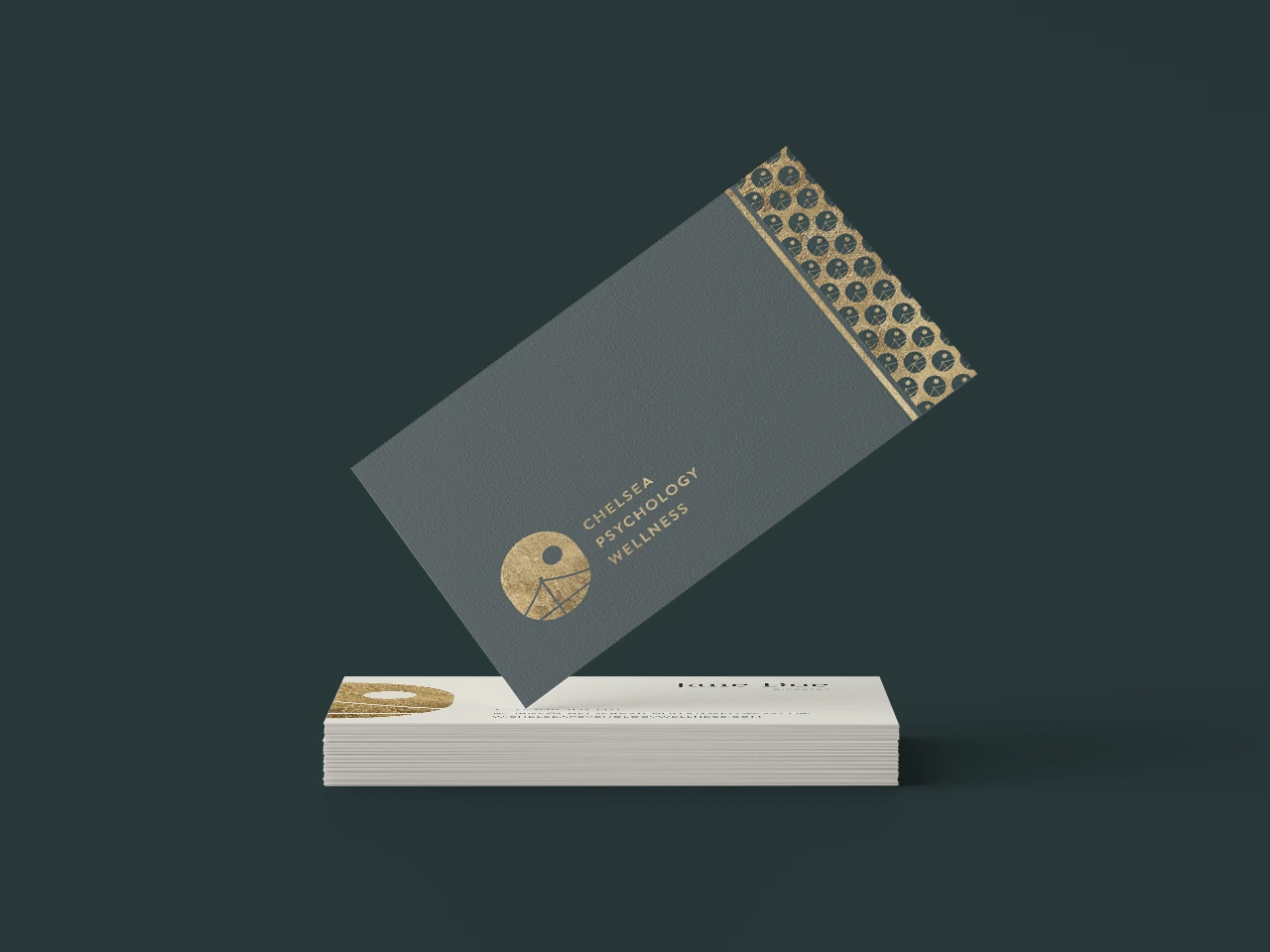 Chelsea Psychology Wellness - Business Card Mockup