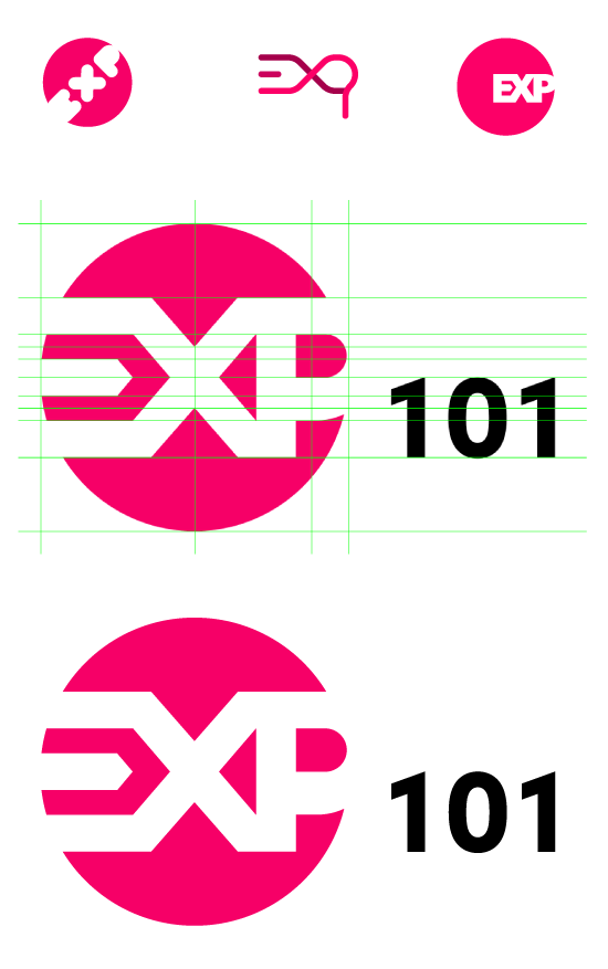 EXP101 Logo Concepts