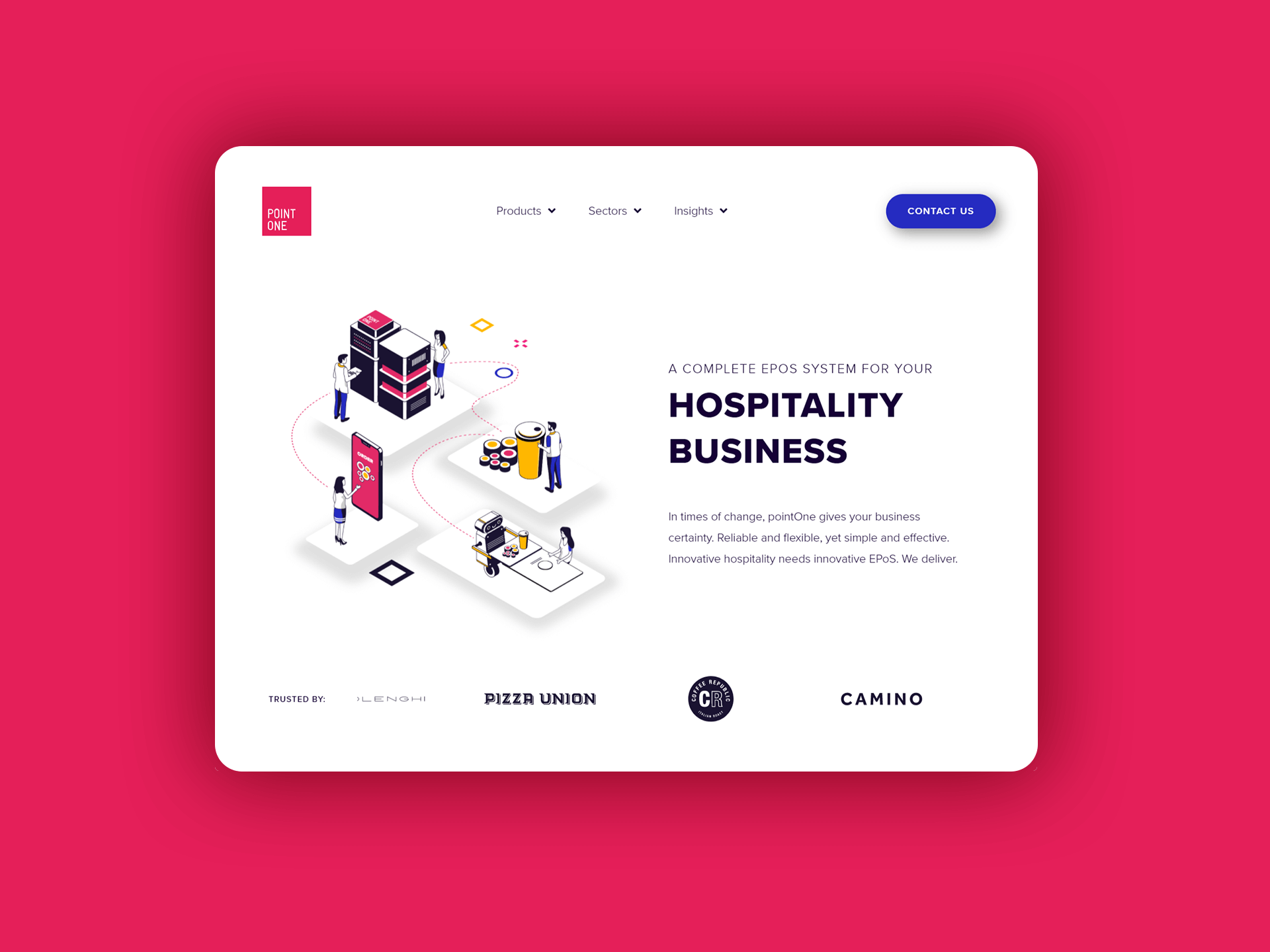 pointOne Website Screenshot