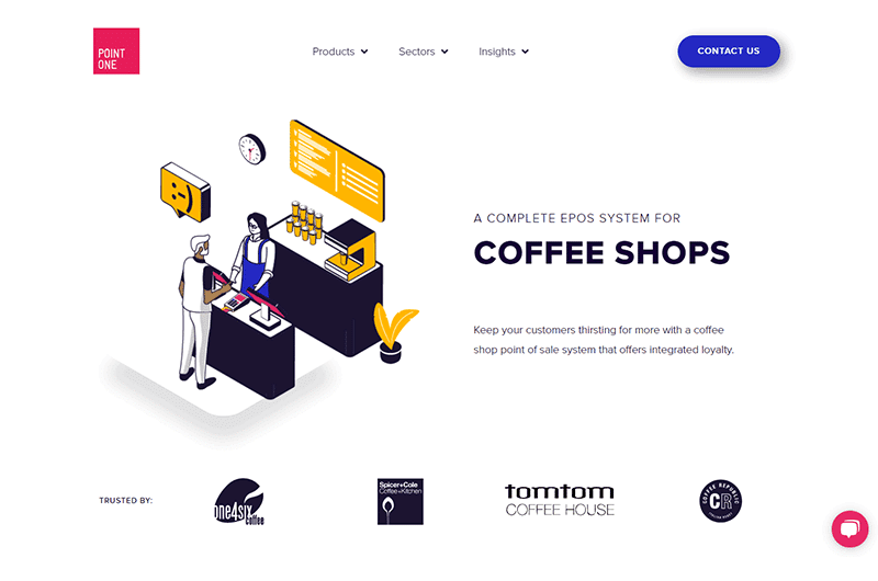 pointOne - Coffee Shops Page